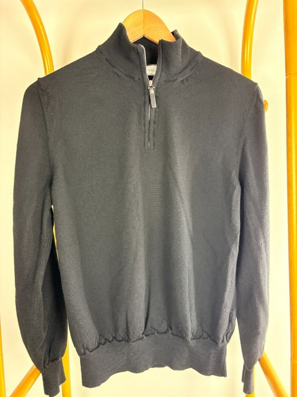 CANALI Quarter-Zip ITALIAN Sweater Mens XS